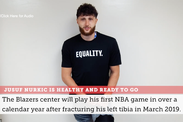 Jusuf Nurkic ‘changing people’s lives’ through his charity work in Bosnia