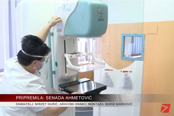 Mammograph delivered to Tuzla Health Center